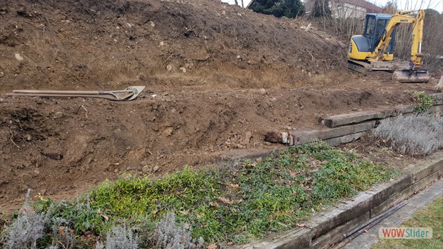 manchmal sind Terrassierungen erforderlich